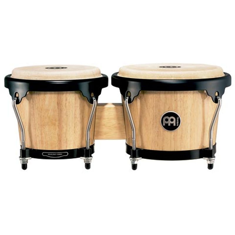 Meinl HB100NT Headliner Series Bongos, High Gloss Natur