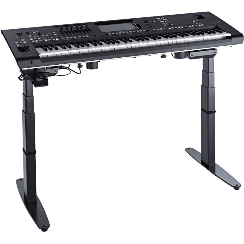 K&M 18800 Elektrisk justerbart bordformet keyboardstativ Omega-E