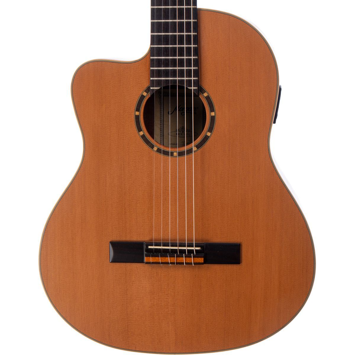 Morgan MCE131L Lefthand - Klassisk gitar med mic